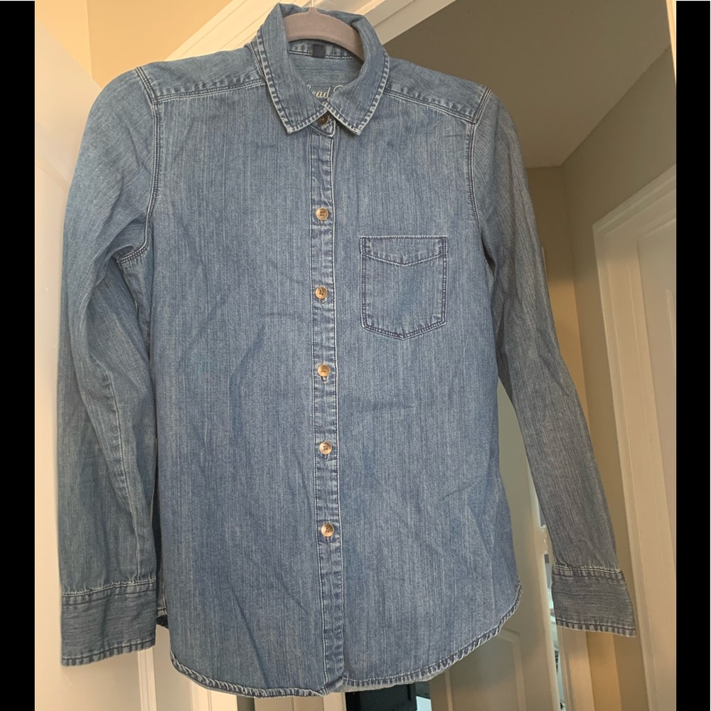 Pacsun Denim Button Up